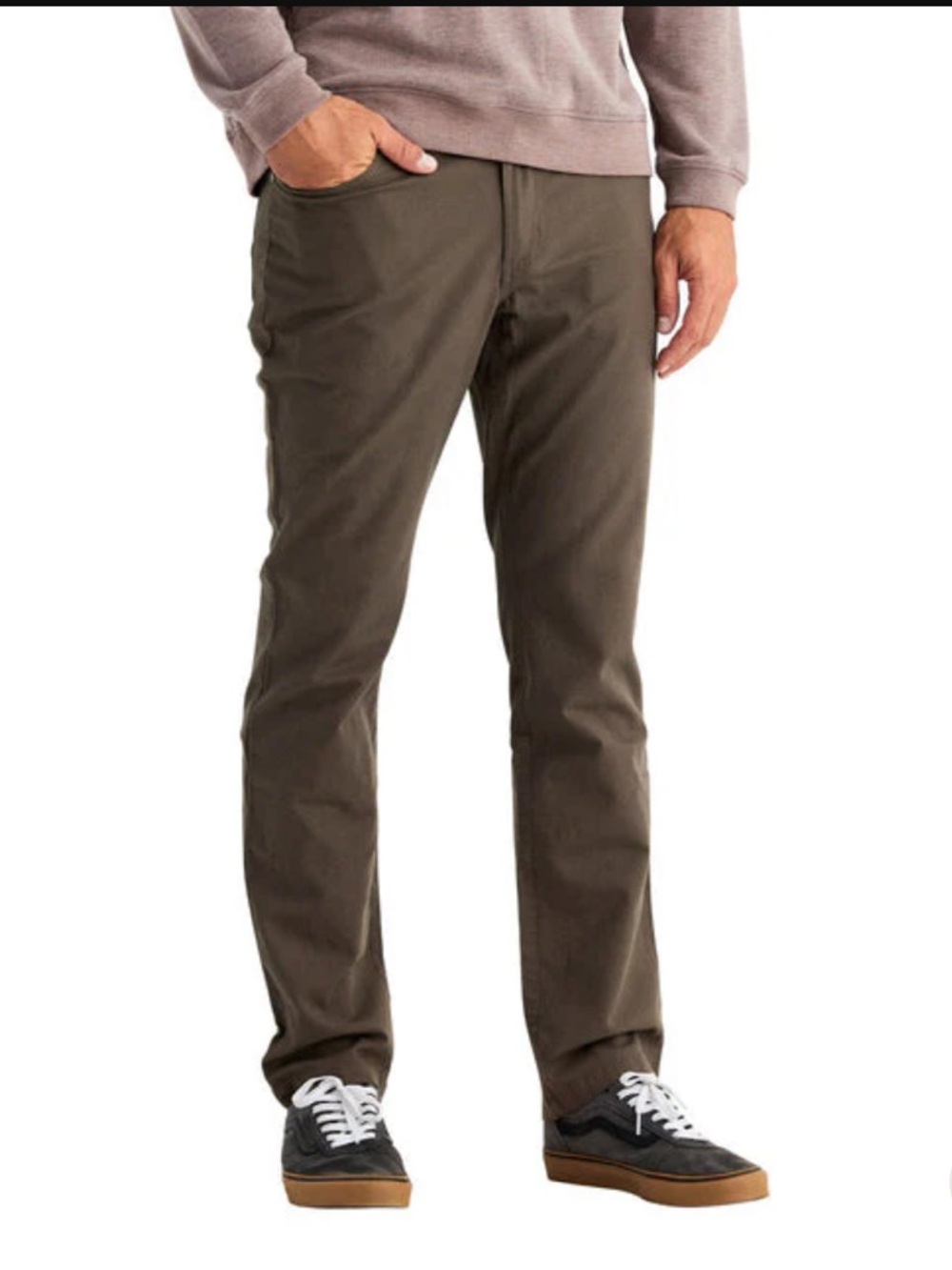 Free Fly Apparel Stretch Canvas 5 Pocket Pants Olive Green Men’s